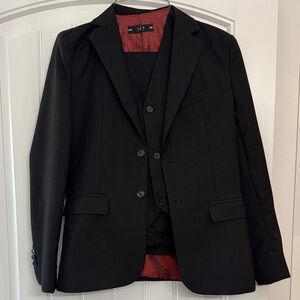 Black Boys' 3 piece suit set